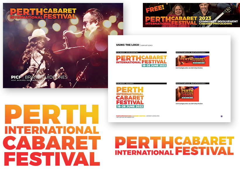 Perth International Cabaret Festival brand
